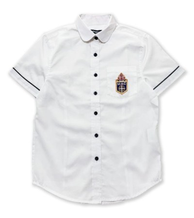 Primary formal short sleeve shirt(girls)