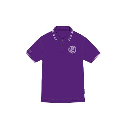 Purple Short Sleeve Polo Shirt