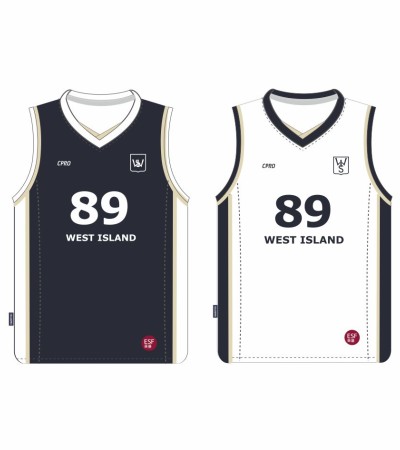 Girls Basketball Vest(Home+Away)