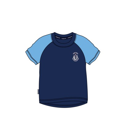 Boy's Blue Short Sleeve PE Shirt