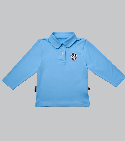 Girl's Long Sleeve Polo Shirt