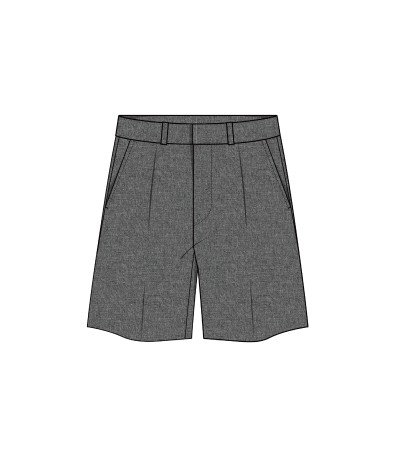 DL Boy's Grey Shorts